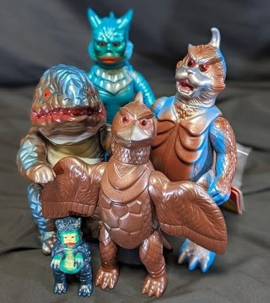 ヒドラ「ウルトラマン」登場怪獣（ブルマァク復刻）ソフビフィギュア