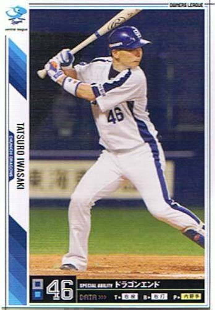 Amazon.co.jp: 【プロ野球オーナーズリーグ】岩崎達郎 中日ドラゴンズ