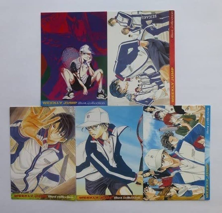 希少】テニスの王子様 ジャンプフェスタ記念特典イラストシート5枚