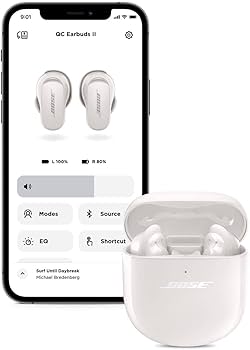 Amazon.com: Bose QuietComfort Earbuds II, Wireless, Bluetooth