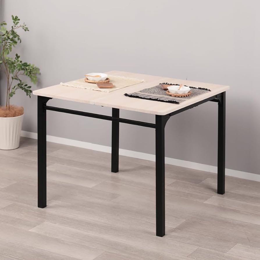 Amazon｜MIRAI-SHOW ダイニングテーブル 90cm幅 正方形 4人用 角型