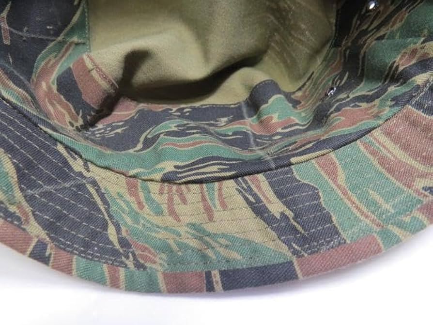 ベトナム戦☆タイガーストライプ☆ カウボーイハット(ラスト①