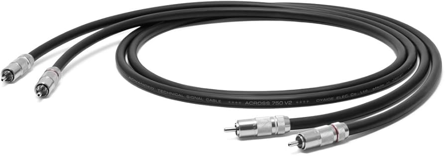 Amazon | オヤイデ RCAケーブル ACROSS 750 RR/1.0 | オヤイデ | RCA