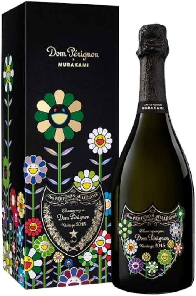 Amazon.co.jp: ドン ペリニヨン 2015 村上隆 限定ギフトボックス Dom