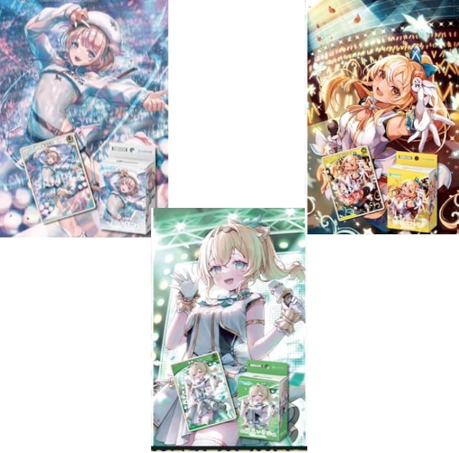 Amazon.co.jp: 【セット】ホロライブ ホロカ 第3弾 スタートデッキ3種