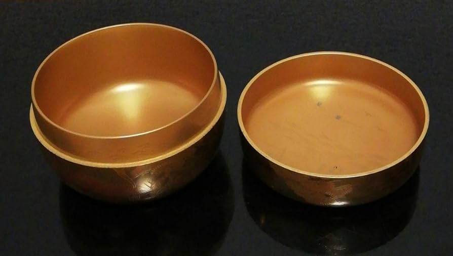 章作 蒔絵 塩釜 平棗 共箱 茶道具 【公式通販】