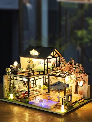 Amazon.co.jp: ドールハウス キット ドールハウスキッ ミニチュア