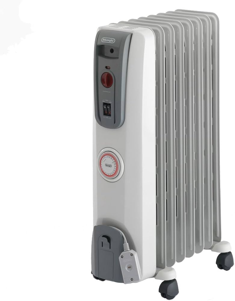 Amazon | DeLonghi オイルラジエターヒーター サーマルカットフィン8枚