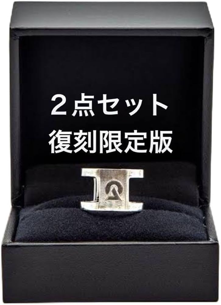 DUSTCELL ロゴリングロゴピアス