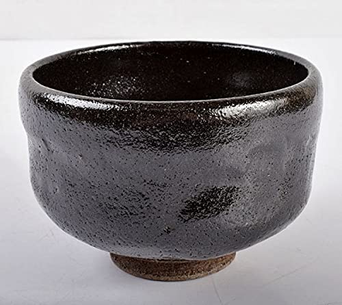 Gojyo 四代楽吉左衛門一入造黒楽茶碗十代楽吉左衛門識箱 M R8063 Gojyo