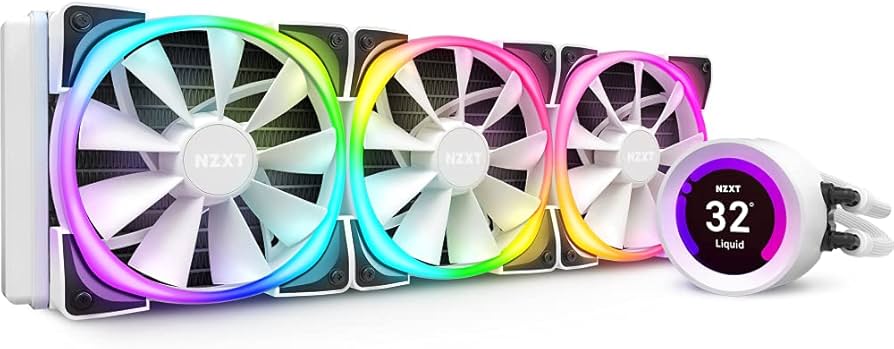 Amazon.com: NZXT Kraken Z73 RGB White - Liquid Cooler with LCD