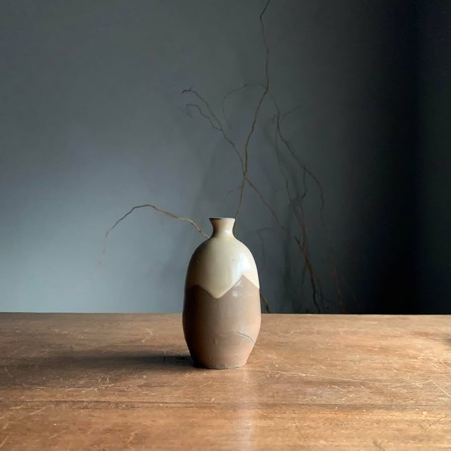 白薩摩 徳利 古美術 古道具 アンティーク 酒器 容量約300ml 白薩摩