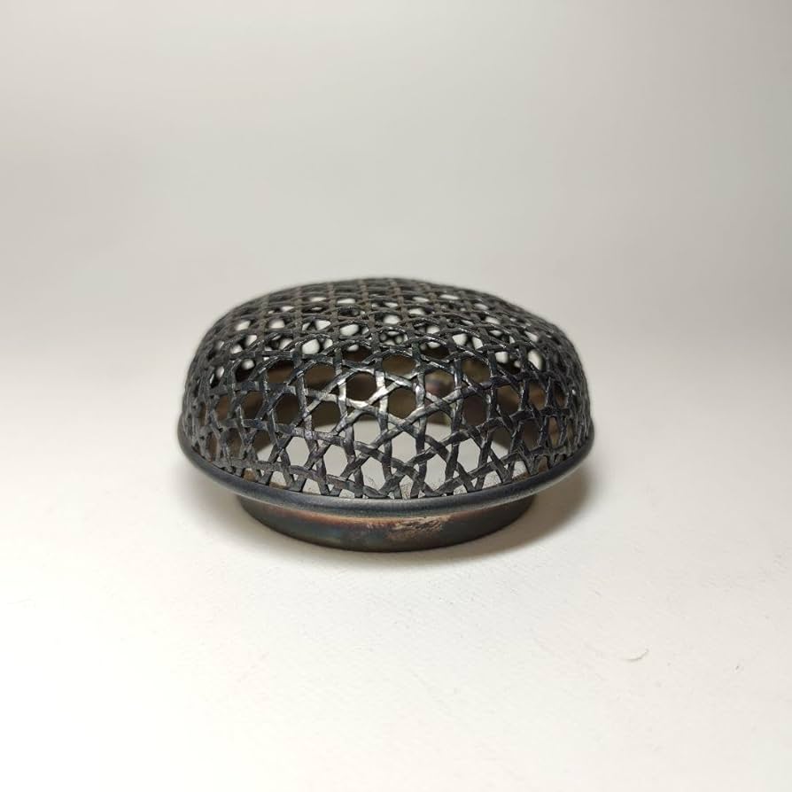 Amazon｜初代 涌波蘇嶐造 青瓷芦垣香炉 純銀火屋 （諏訪蘇山）｜仏壇用