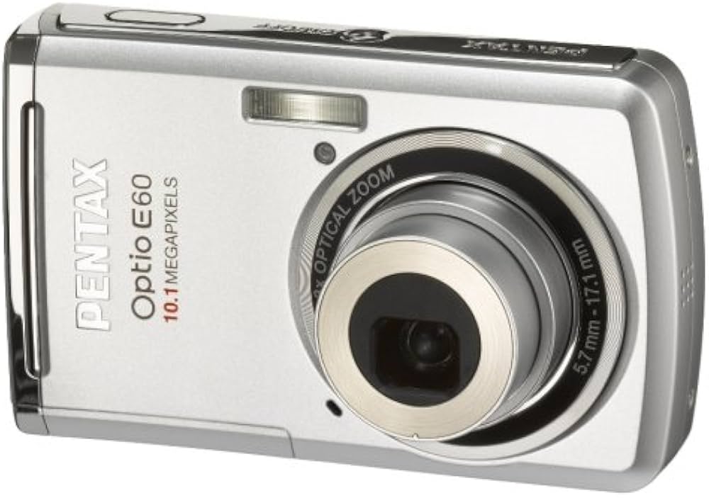 Amazon | PENTAX デジタルカメラ Optio (オプティオ) E60 シルバー