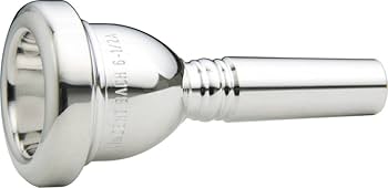 Amazon | バック Bach トロンボーン マウスピース 6 1/2A 銀メッキ