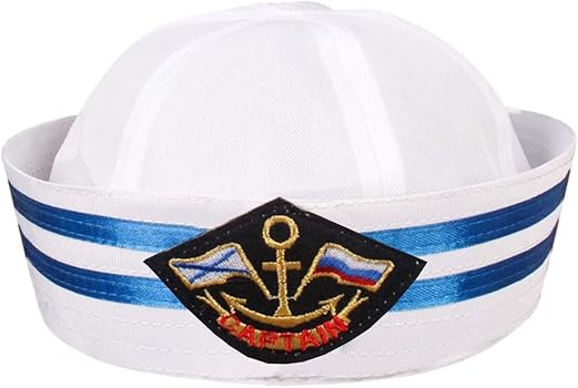 Amazon.co.jp: [happykoko] 水兵 帽子 レディース メンズ 海軍