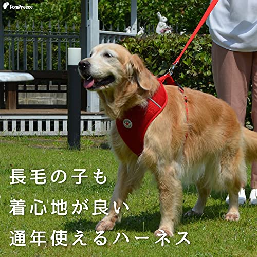 犬用ハーネス4dox｜H・Y形状｜引っ張る力を均等分散｜高品質パッド入り