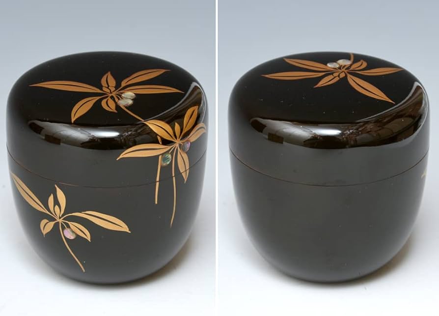 茶道具 山内幸男 号漆峰 竹林蒔絵 細棗 共布共箱 V 9778 - メルカリ