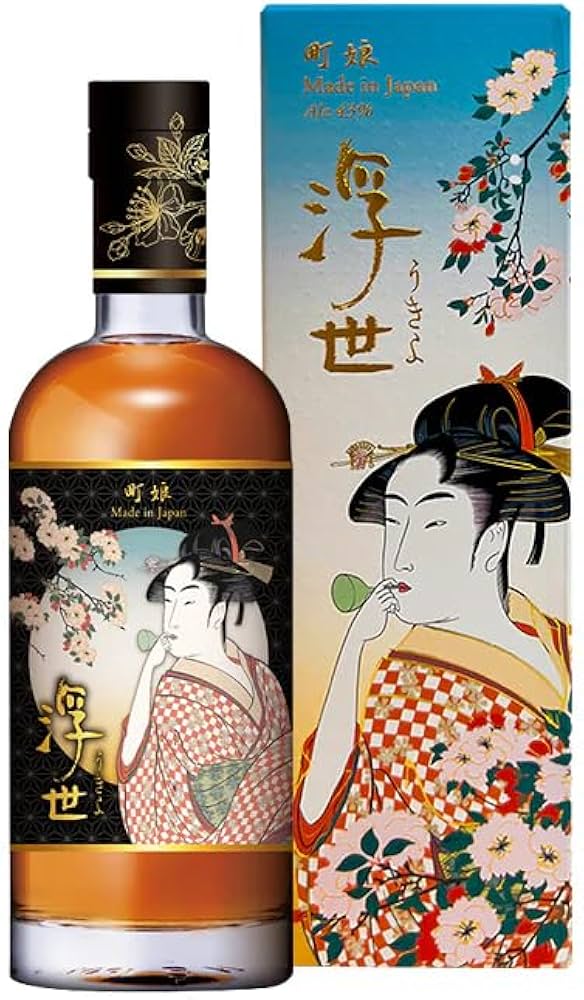 Amazon.co.jp: 浮世ウイスキー 町娘 : 食品・飲料・お酒