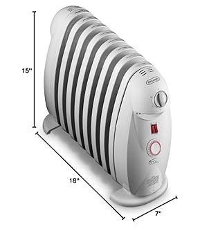 DeLonghi Oil-filled Heater NJ0505E 【公式通販】