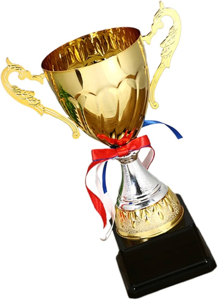 Amazon.co.jp: 1個 ニアピンフラッグ コンテストのトロフィー 金メダル