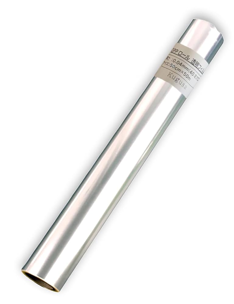 OPPロール ラッピングフィルム 50cm×50m6本 厚さ40ミクロン2462 【公式