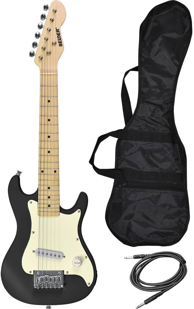 Amazon.co.jp: Selder Children's Mini Electric Guitar STM-05/BK