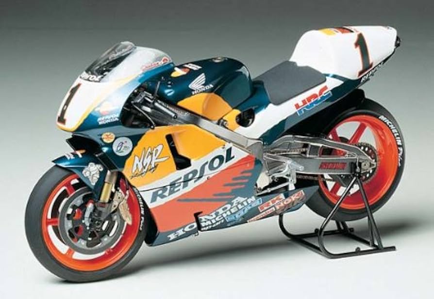 Amazon | タミヤ 1/12 オートバイシリーズ レプソルホンダNSR500