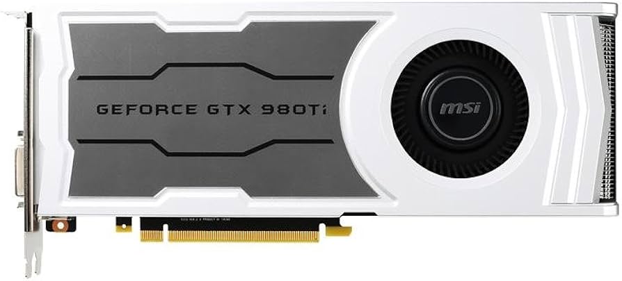 Amazon.com: msi GeForce GTX 980 TI GDDR5 6GB DirectX 12 VR Ready