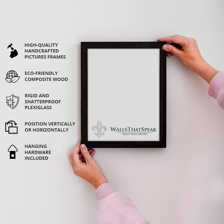 Amazon.com - wallsthatspeak 20x29 Gold Picture Frame for Puzzles