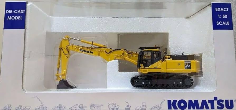 Amazon.co.jp: KOMATSU PC450 1/50 ミニチュア コマツ : おもちゃ