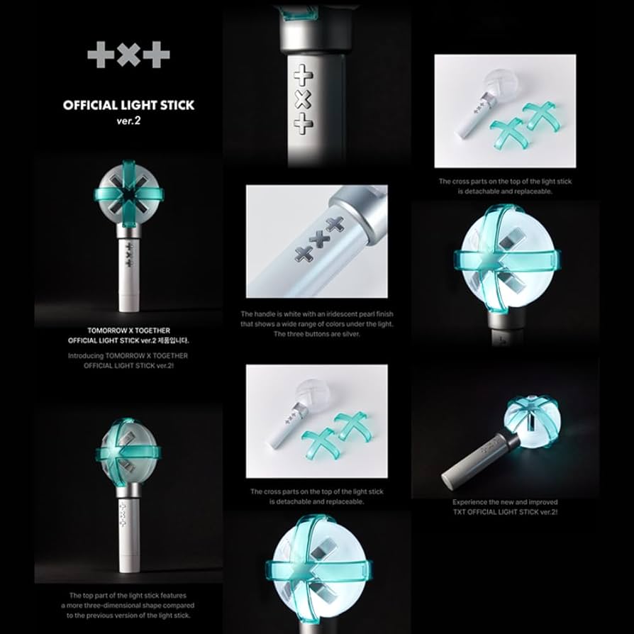 Amazon.com: TXT Official Lightstick Moabong ver. 2 : Sports & Outdoors