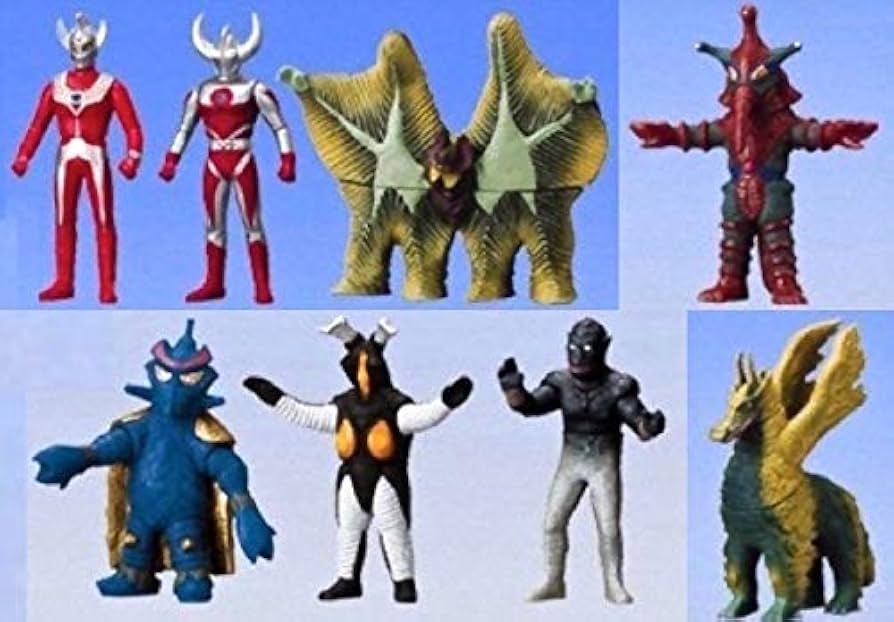 Amazon.co.jp: HGシリーズ ウルトラマン ソフビ道 其ノ五 全8種 : おもちゃ