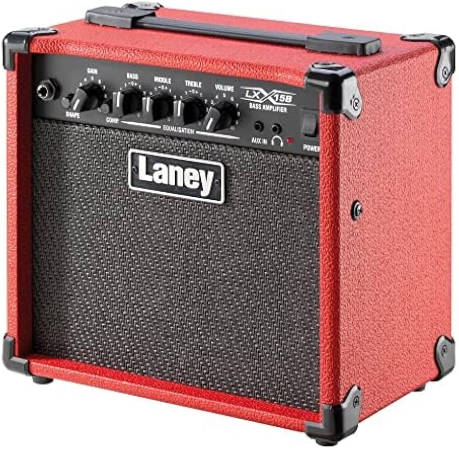 Amazon.co.jp: Laney Bass コンボアンプ (LX15B-RED) : 楽器・音響機器