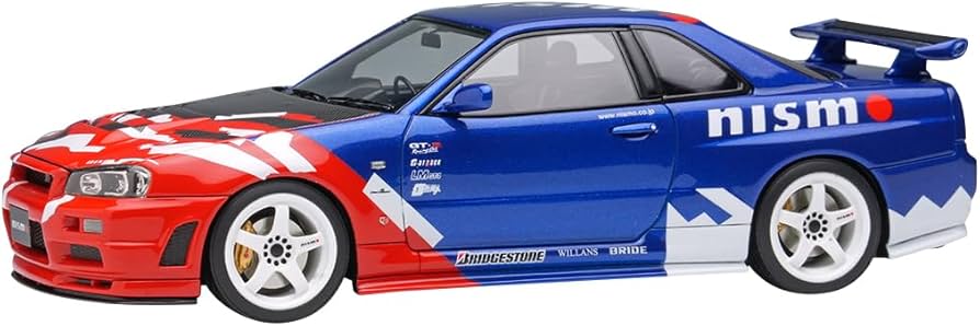 Amazon | メイクアップ EIDOLON 1/43 日産 スカイライン GT-R (BNR34