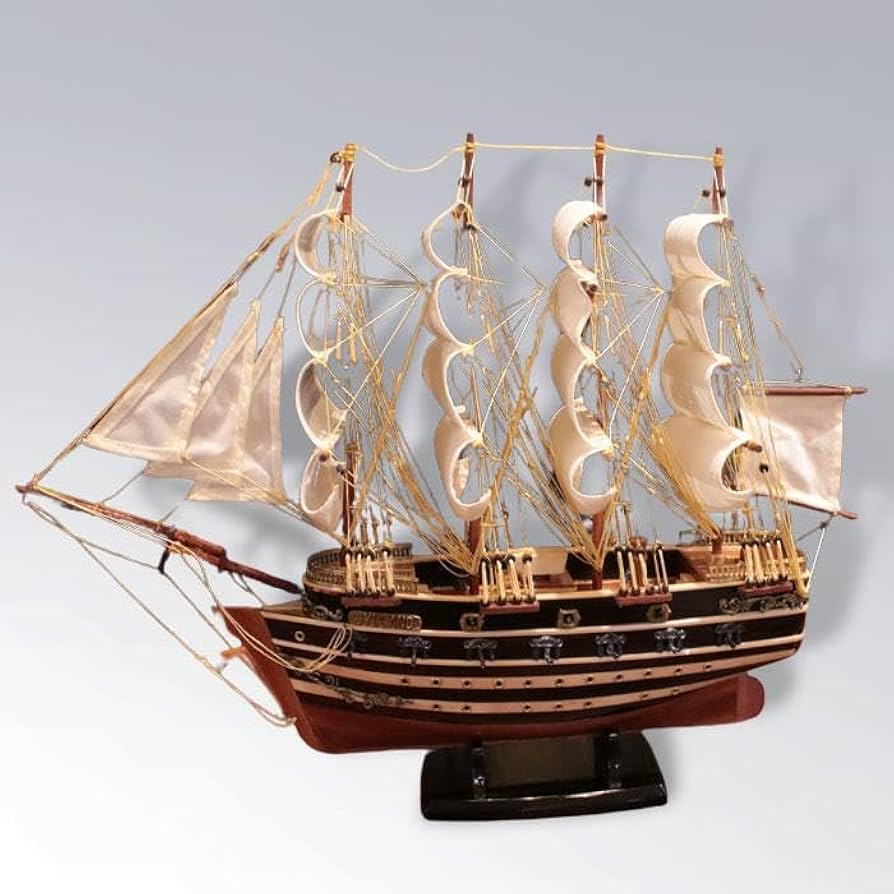 Amazon.co.jp: 帆船模型 ユトランド JYLLAND デンマーク海軍 船