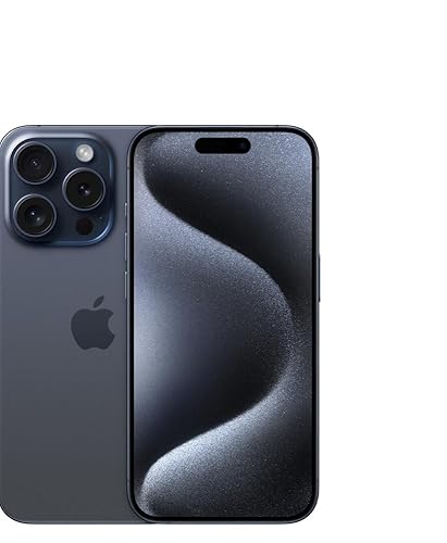 Amazon.com: Apple iPhone 15 Pro, 128GB, Blue Titanium - Cricket