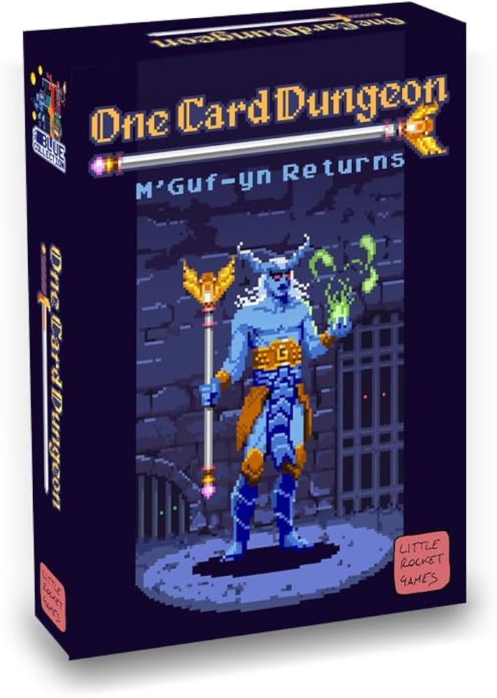 Amazon.com: Little Rocket Games One Card Dungeon Expansion M'GUF