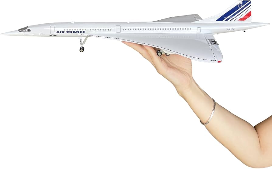 稀少 コンコルド～☆エールフランス 1/125 大型モデル Amazon.co.jp: 1