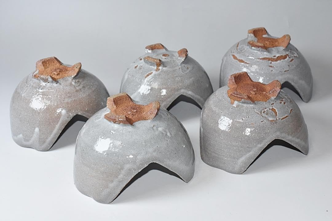 茶道具 清水六兵衛 雲錦 片口茶碗 六兵衛窯 共箱 アンティークサムズ