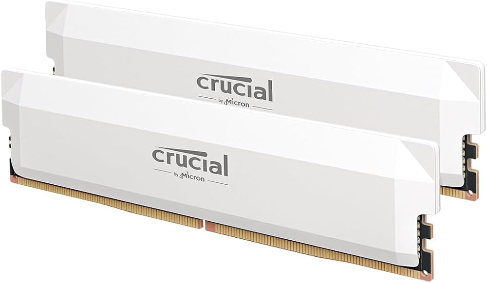 Crucial Kit Pro DDR5 RAM 32GB (2x16GB) 6000MHz CL36, Overclocking