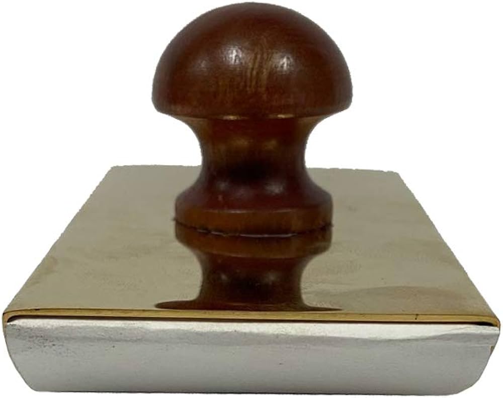 Amazon | 真鍮インクブロッター 木製ハンドル付き アンティーク
