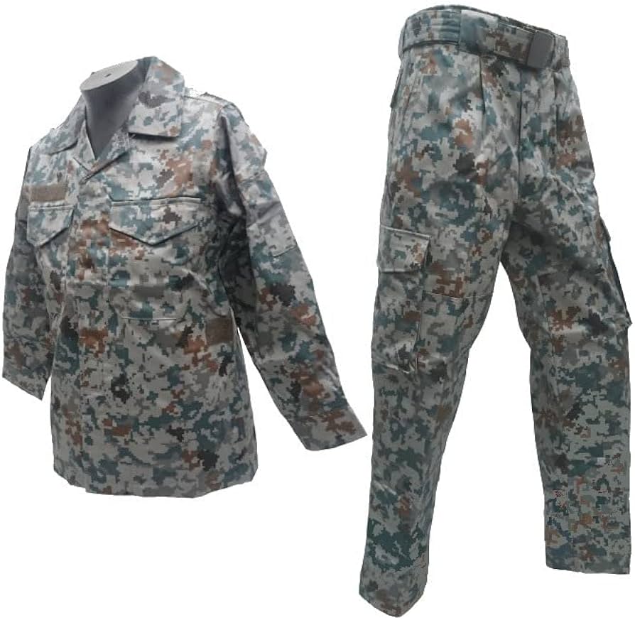 航空自衛隊デジタル迷彩作業服4B