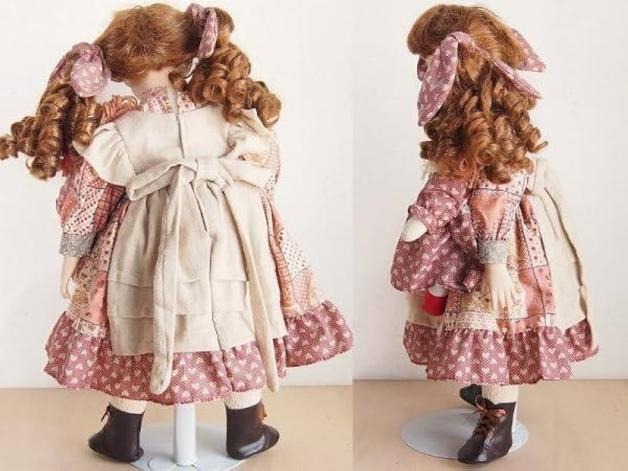 ア046△ アンティーク/ビスクドール/ポーセリンドール/可愛い女の子