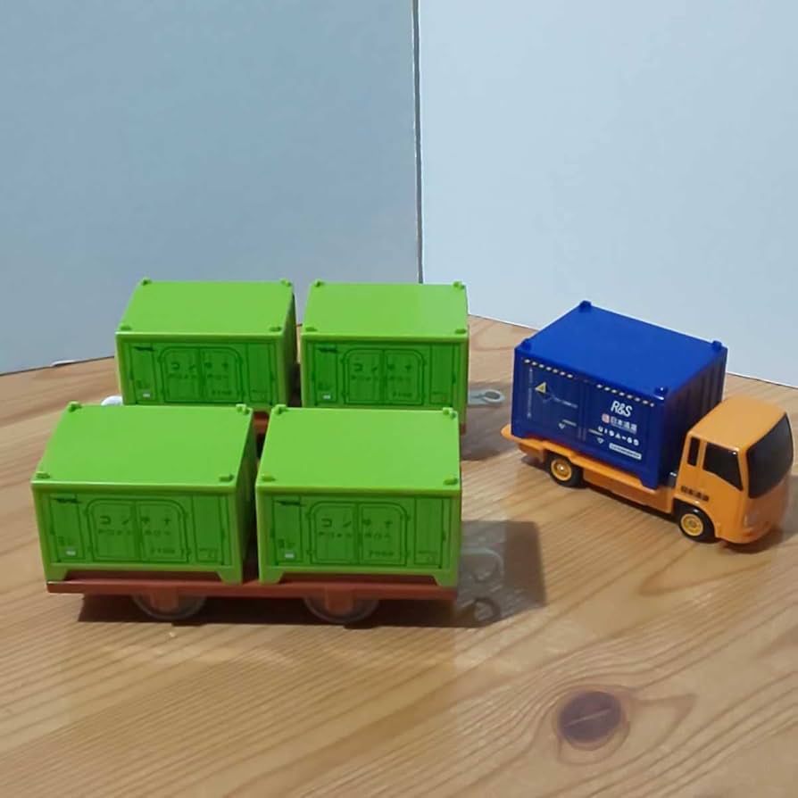 モータートミカ【日本通運 トラック】7000形 コンテナ プラレール 日通