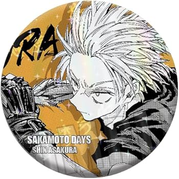 Amazon.co.jp: サカモトデイズ 缶バッジ バッジセット 5枚セット 坂本