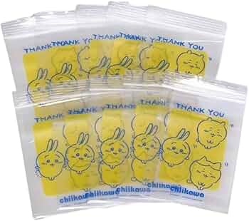 Amazon | キャラクター『A7サイズ ジッパー袋（10枚入）サイズ：内寸