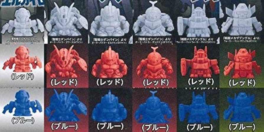 Amazon | ガシャポン戦士 SDメカ・ロボケシ リビルド1 ［全18種セット
