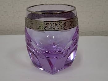 Amazon.co.jp: 136/ Moser モーゼル プラチナ彩 ロックグラス ペア