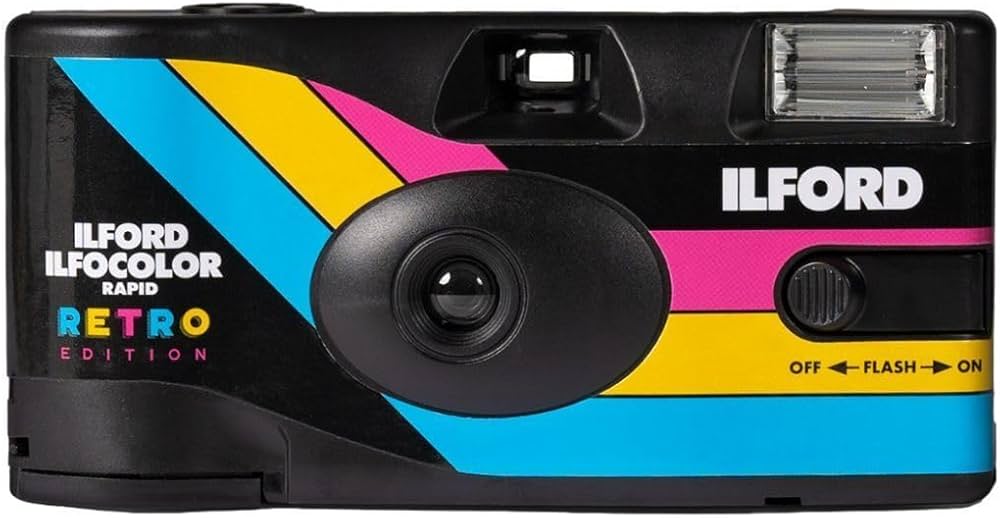 Amazon | イルフォード 使い捨てカメラ27枚撮り ISO400 | レンズ付き